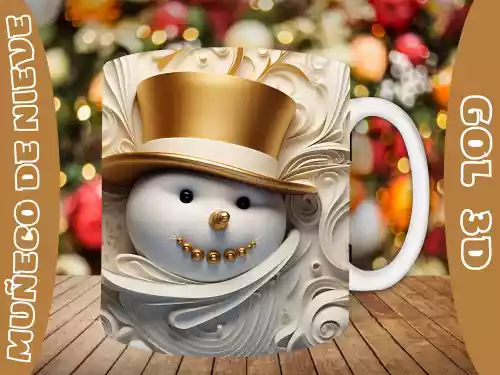 vectores plantilas NAVIDAD,FESTEJO,FESTIVIDAD,3D,MUÑECO DE NIEVE,INFLADO,
